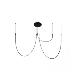 23051 CEILING LED LIGHT 46W 3000K ALUMINIUM-SILICON BLACK