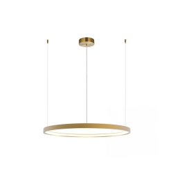23032 PENDANT LED LIGHT 28W 3000K ALUMINIUM GOLD Zambelis Lights