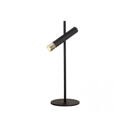 22030 TABLE LED LIGHT 4W 3000K METAL BLACK - GOLD Zambelis Lights
