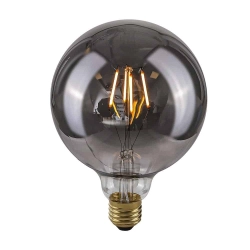 Żarówka retro LED E27 4W 2200K G125 Smoke 801455 G125 ITALUX - zdjęcie produktu