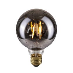 Żarówka retro LED E27 4W 2200K G95 Smoke 801454 G95 ITALUX - zdjęcie produktu