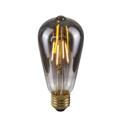 Żarówka retro LED E27 4W 2200K ST64 Smoke 801452 ST64 ITALUX - zdjęcie produktu