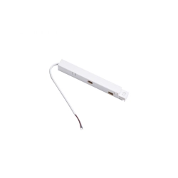 Alfa Przejściówka do zasilacza zewnętrznego do szynoprzewodu magnetycznego TRACK MAGNETIC POWER SUPLY CASE white AZ4676