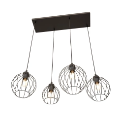 Lampa wisząca NANDO 4 BL 1369/4 EMIBIG Lighting