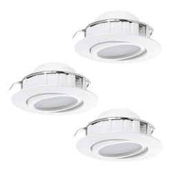 Zestaw- 3 oprawy wpuszczane PINEDA 95851 EGLO - zdjęcie produktu