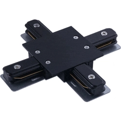 Złącze do szyny podtynkowej PROFILE RECESSED X-CONNECTOR BLACK 8837 Nowodvorski - zdjęcie produktu