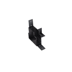 Alfa Złącze ścienne podtynkowe Track Magnetic Inner Corner90 + Flex Gips2 (black) AZ4685 AZZARDO