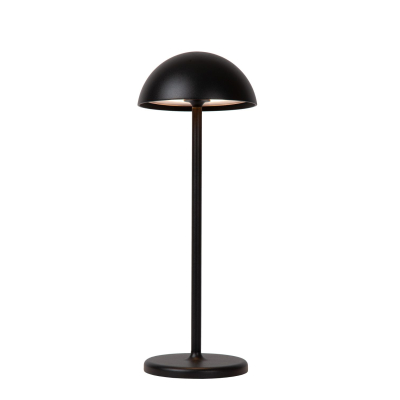 JOY - Zewnętrzna lampa stołowa ładowana przez USB - Ø 11,5 cm - LED Dim. - 1x1,5W 3000K - IP54 - Black 15500/02/30 Lucid