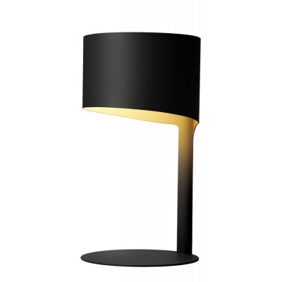 KNULLE - Lampa stołowa - Ø 15 cm - E14 - Black 45504/01/30 Lucide