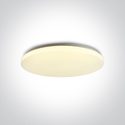 kinkiecik.pl Nilus 62026D/W/C biały plafon slim LED 50W 4000K 230V; nieściemnialny zasilacz LED w komplecie ONE LIGHT