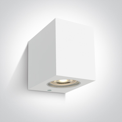 The GU10 Outdoor Cube Lights ABS+PC ONE 67142H/W LIGHT