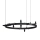 Baza BUBBLES LAMPBODY ROUND 15 AZ5875 czarny AZZARDO