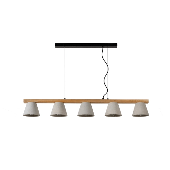 POSSIO Lampa wisząca E14 Taupe 03413/05/41 Lucide - zdjęcie dodatkowe 1