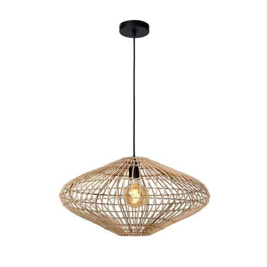 Lampa wisząca MAGALI Ø 56 cm 1xE27 Light wood 03435/56/72 Lucide - zdjęcie produktu
