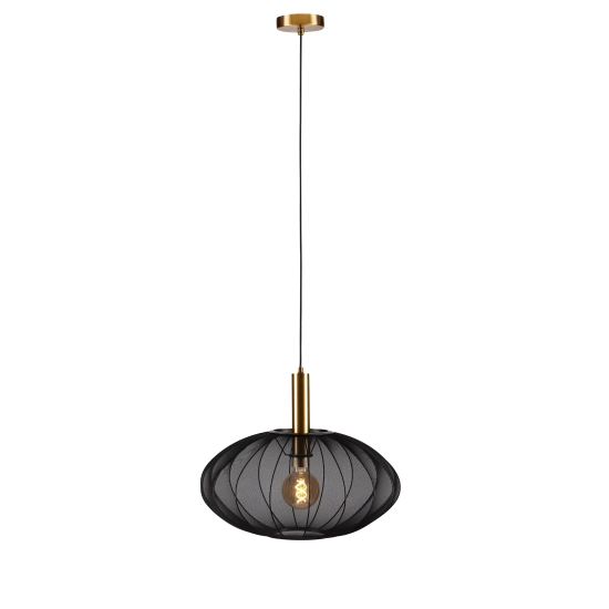 CORINA Lampa wisząca Ø 50 cm 1xE27 czarny 03447/52/30 Lucide - zdjęcie produktu