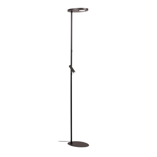 ORTOLAN Lampa podłogowa – Czarna – LED ściemnialna – 6W – 2700K 03752/21/30 Lucide - zdjęcie produktu