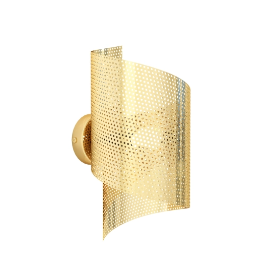 Kinkiet SPIRAL GOLD 1359/1 EMIBIG Lighting