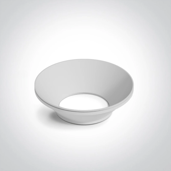 WHITE REFLECTOR FOR 12118R 050106C/W ONE LIGHT