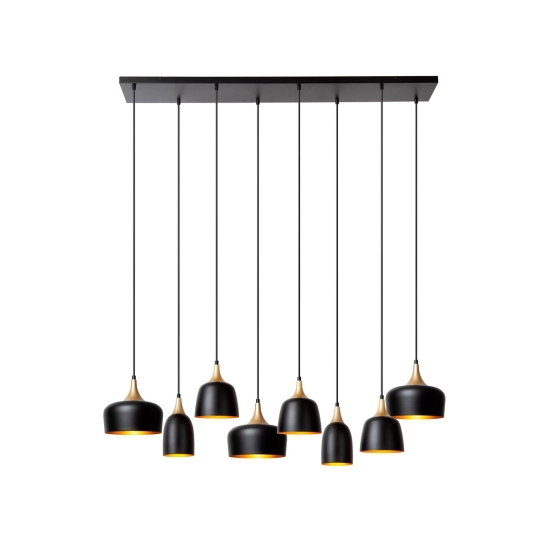 CHAYANNE Lampa wisząca 8xE14 czarny 05446/08/30 Lucide - zdjęcie produktu