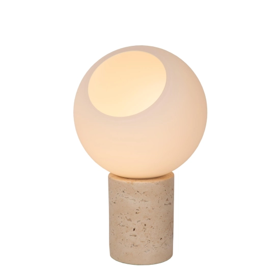 Lampa stołowa DAVIN 1xE27 Opal 05548/01/61 Lucide - zdjęcie produktu