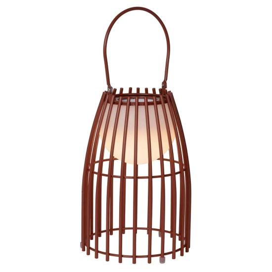 Lampa stojąca FJARA Ø 17,5 cm LED Dim.1x0,3W 3200K IP44 Rust Brown 06801/01/97 Lucide - zdjęcie produktu