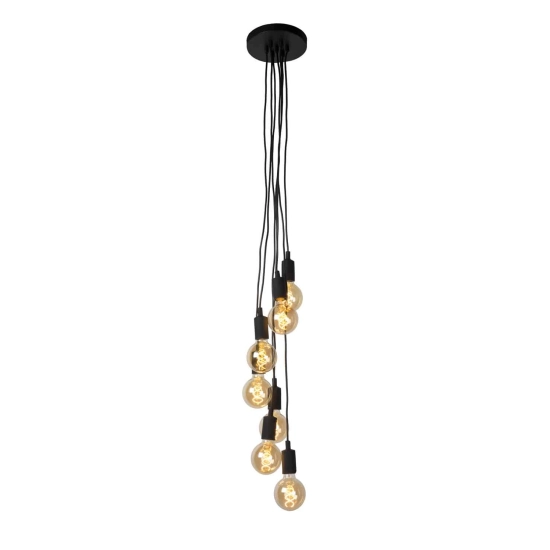 Lampa wisząca FIX MULTIPLE 7xE27 czarny 08408/07/30 Lucide - zdjęcie produktu