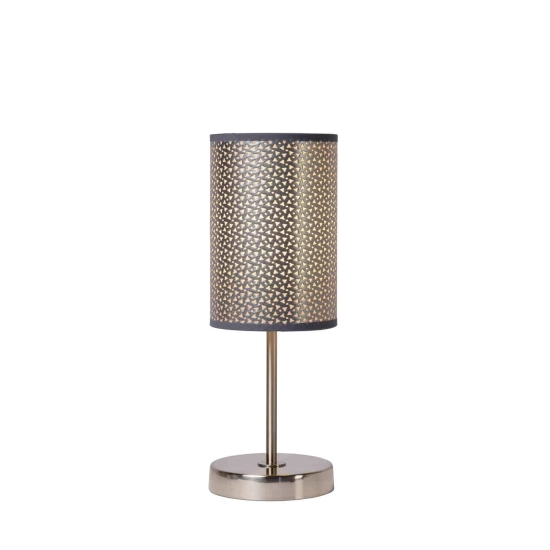 Lampa stołowa MODA Ø 13 cm 1xE27 Grey 08500/81/36 Lucide - zdjęcie produktu
