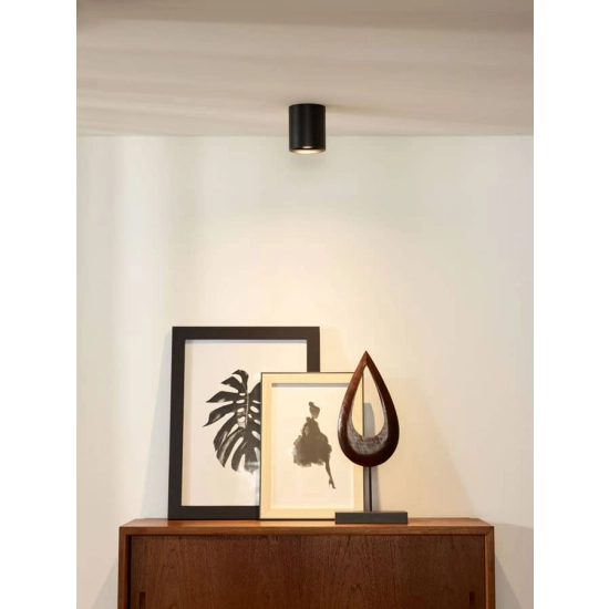 BODI spot sufitowy Ø 8 cm GU10 czarny 09100/01/30 Lucide - zdjęcie dodatkowe 1