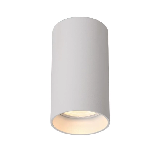 DELTO plafon LED Dim to warm GU10 1x5W 2200K/3000K biały 09915/06/31 Lucide - zdjęcie produktu