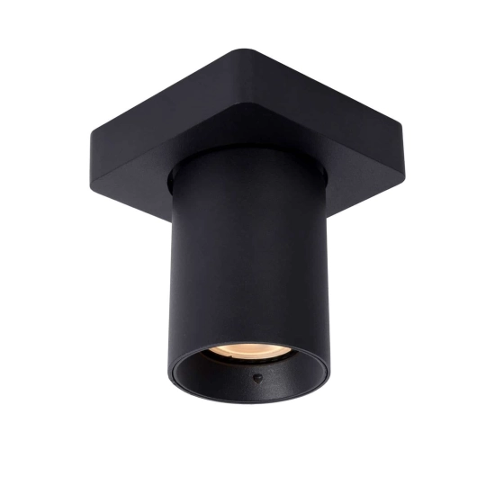 Plafon NIGEL LED Dim to warm GU10 1x5W 2200K/3000K czarny 09929/05/30 Lucide - zdjęcie produktu