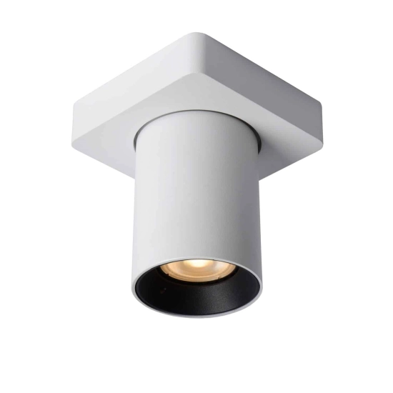 Plafon NIGEL LED Dim to warm GU10 1x5W 2200K/3000K biały 09929/05/31 Lucide - zdjęcie produktu