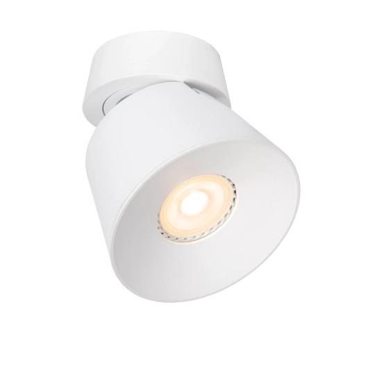 TRIGONO Lampa sufitowa Ø 10,5 cm 1xGU10 biały 09935/01/31 Lucide - zdjęcie produktu