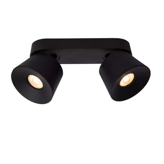 TRIGONO Lampa sufitowa 2xGU10 czarny 09935/02/30 Lucide - zdjęcie produktu