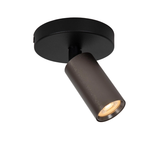 RITMO Plafon Ø 10 cm 1xGU10 Coffee 09942/01/97 Lucide - zdjęcie produktu