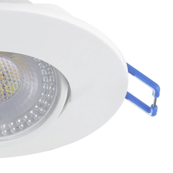GEDREZ Oprawa do zabudowy zestaw 3XLED-CCT Ø90 Biały 300184 EGLO