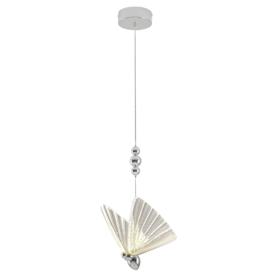 Mariposa 1 wisząca chrom LP-1715/1P CH LIGHT PRESTIGE