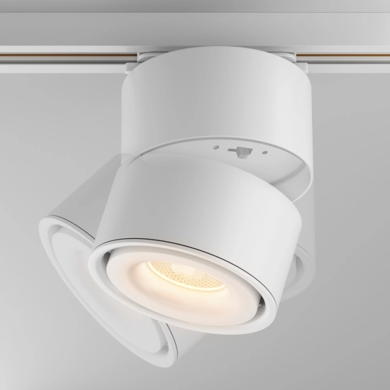 Ścieżka świetlna Yin Single phase track system UNITY 3000K 15W 24° TR084-1-15W3K-D-W-DE Maytoni - zdjęcie dodatkowe 1