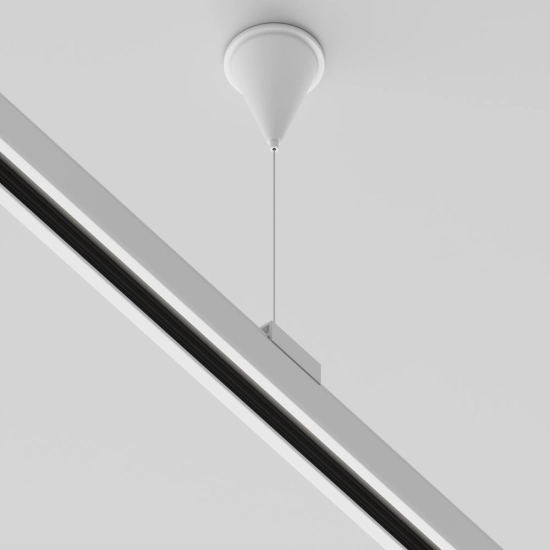 Zestaw podwieszanych 1 pcs Trinity biały TRA005WS-31W Maytoni - zdjęcie dodatkowe 2