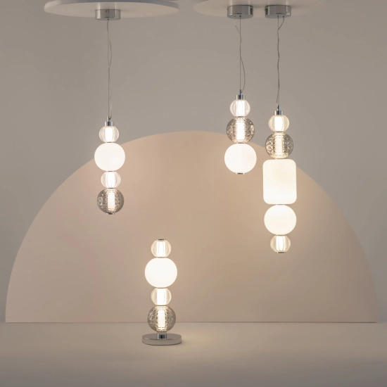 Lampa wisząca Collar P069PL-L17CH3K Maytoni - zdjęcie dodatkowe 6
