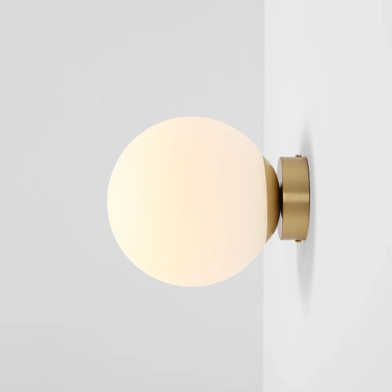 BALL WALL BRASS M 1076C40_M kinkiet Aldex - zdjęcie produktu