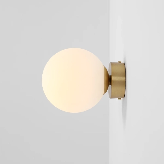 BALL WALL BRASS S 1076C40_S kinkiet Aldex - zdjęcie dodatkowe 2