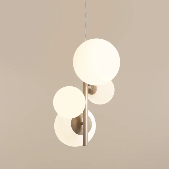 BLOOM 4 BEIGE 1091L17 Lampa wisząca #colours Aldex - zdjęcie dodatkowe 1