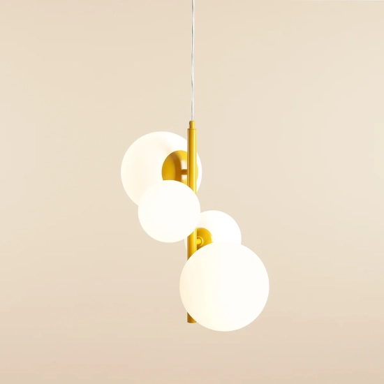 BLOOM 4 MUSTARD 1091L14 Lampa wisząca #colours Aldex - zdjęcie dodatkowe 3