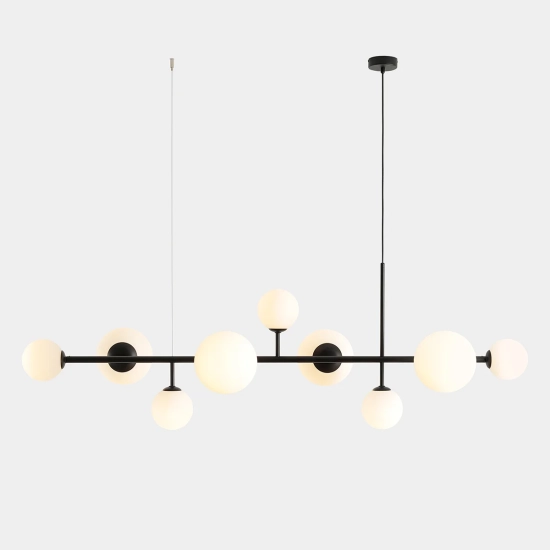 DIONE 9 CZARNY 1092N1 Rozłożysta lampa wisząca Aldex - zdjęcie dodatkowe 1