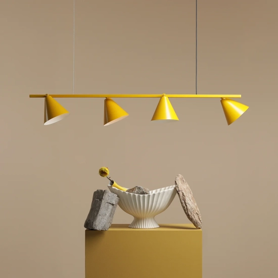 FORM 4 MUSTARD 1108L14 Nowoczesna lampa wisząca Aldex - zdjęcie dodatkowe 2