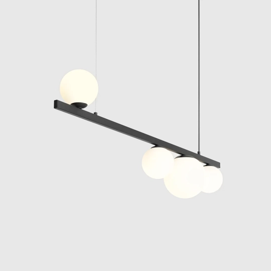 GARDA 4 CZARNY 1099L1 Stylowa lampa wisząca Aldex - zdjęcie produktu