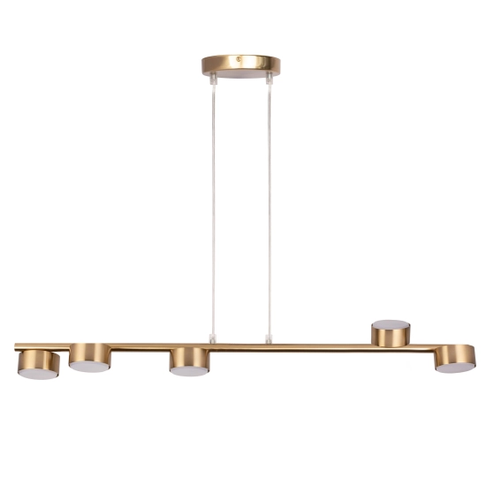 Lampa wisząca PUNTO 5 złoty satynowy 40829 Sigma - zdjęcie produktu