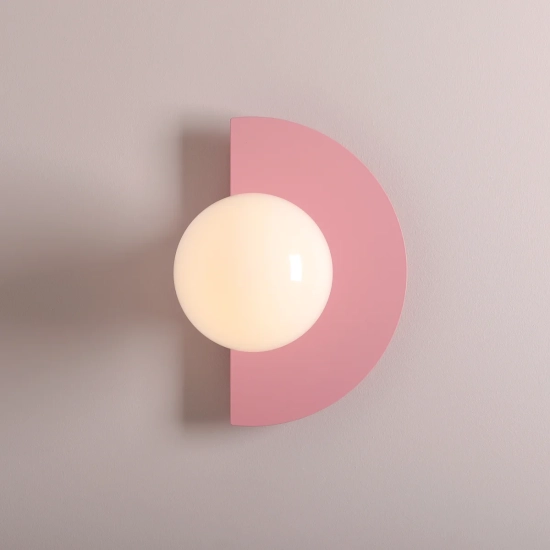 Lampa ścienna LOOP WALL BABY PINK 1125C18 Aldex - zdjęcie dodatkowe 1