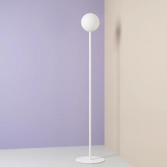 PINNE FLOOR BIAŁY 1080A Minimalistyczna lampa podłogowa Aldex - zdjęcie produktu
