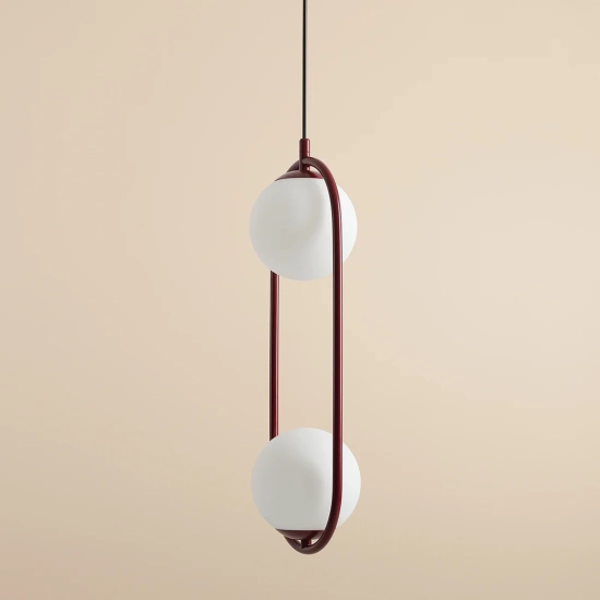 RIVA 2 RED WINE 1086H15 Lampa wisząca #colours Aldex - zdjęcie produktu